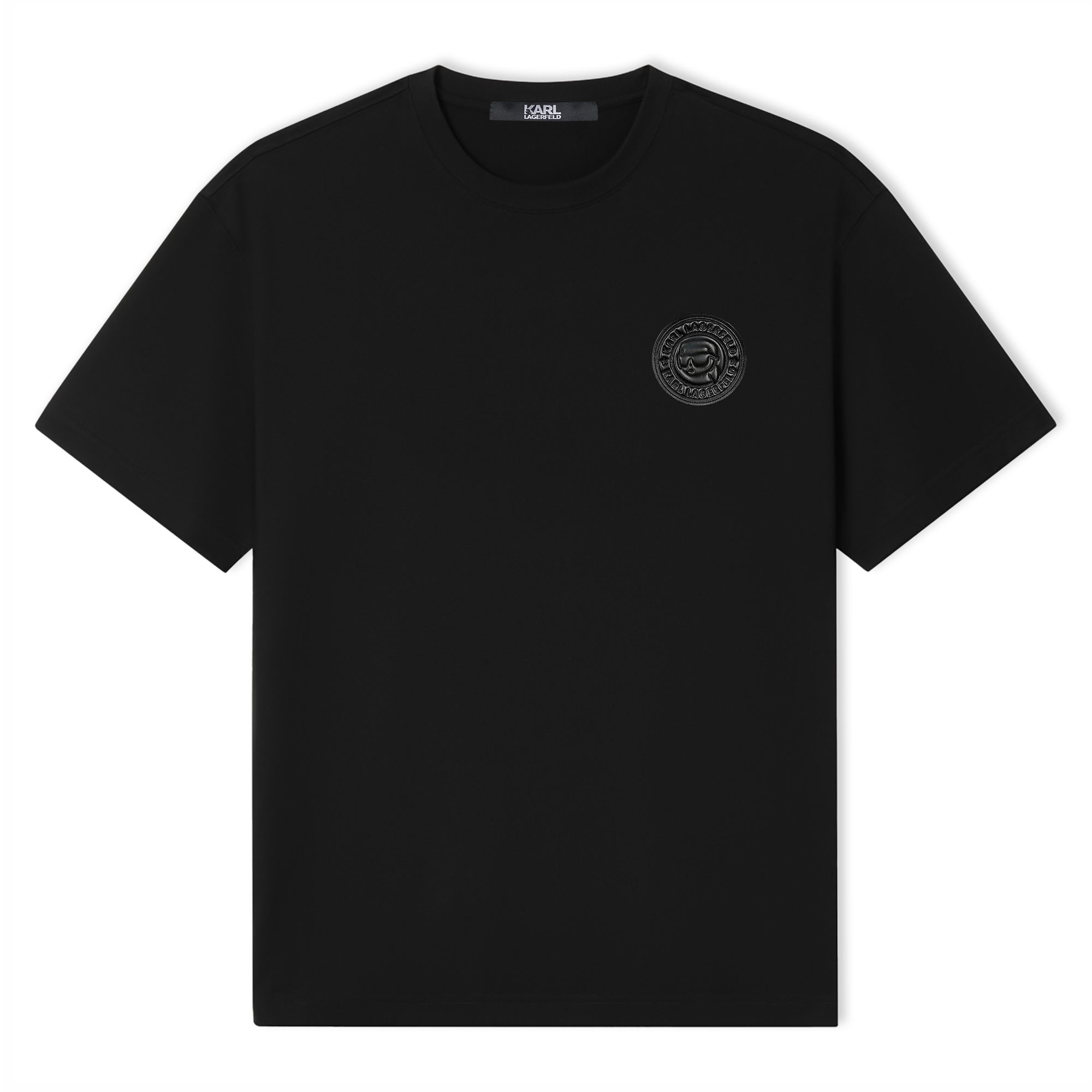 

KARL LAGERFELD / Karl Lagerfeld Jeans Футболка мужская черная, Черный, KARL LAGERFELD / Karl Lagerfeld Jeans Футболка мужская черная