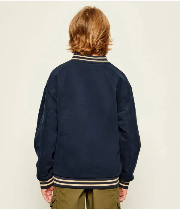 Двусторонняя куртка-бомбер Relaxed fit Tommy Hilfiger, бежевый — фото 3