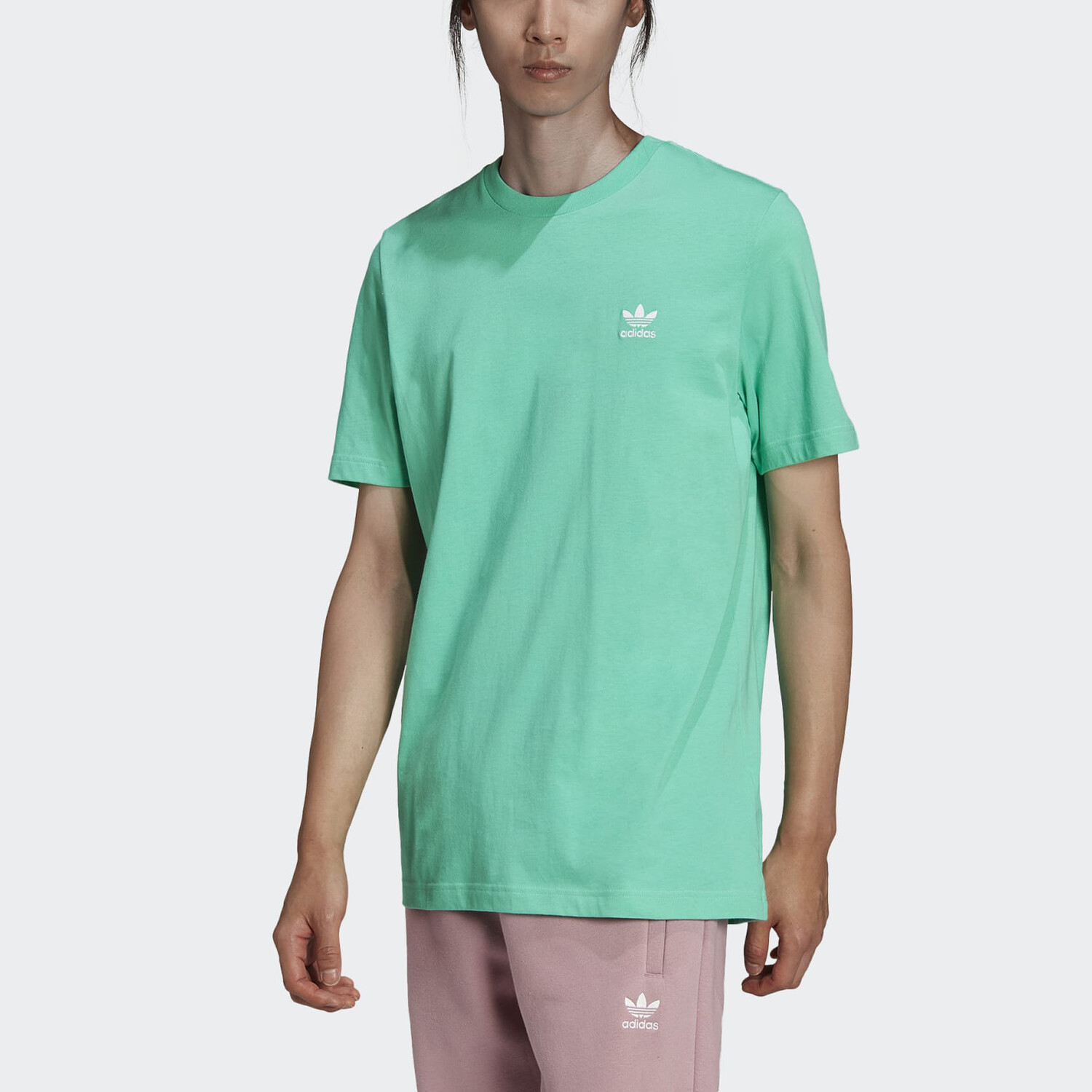 

Футболка мужская зеленая Adidas Originals, зеленый
