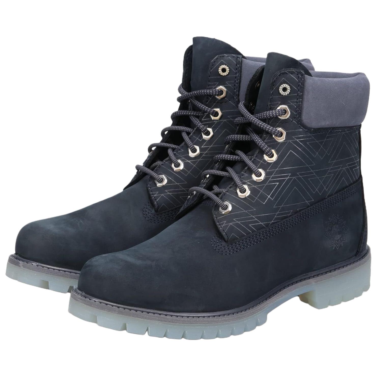 Timberland Премиум короткие ботинки Martin Mid Calf для мужчин Black — фото 4