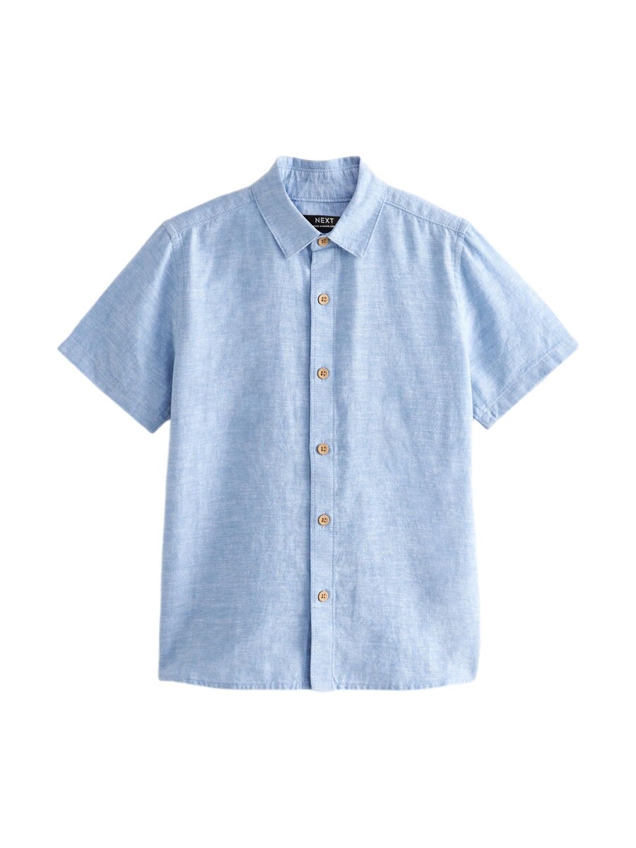

Рубашка на пуговицах Next Regular fit Button Up Shirt, синий