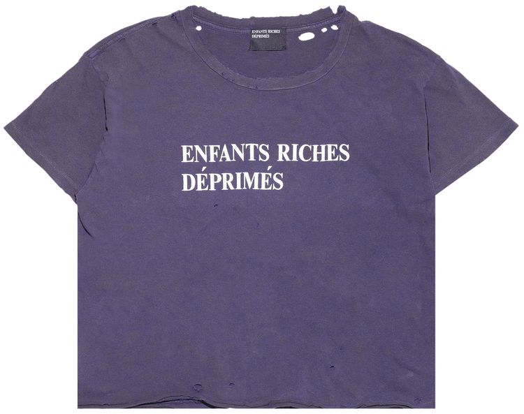 

Футболка Enfants Riches Déprimés Classic Logo T-Shirt 'Nightshade', синий