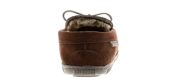 Мужские кожаные тапочки Ace шоколадного цвета Hush Puppies, коричневый — фото 4