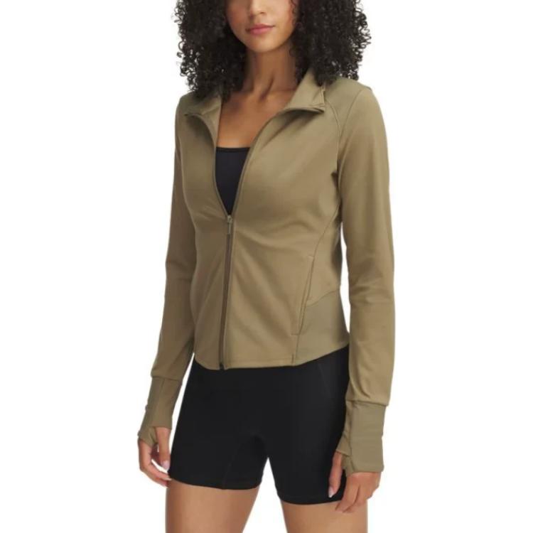 

Under Armour Куртка Meridian SS25 женская кварцево-серая, Quartz Gray