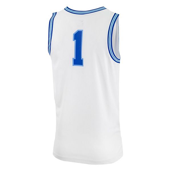 Мужская баскетбольная форма Xavier Musketeers #0 белая Nike — фото 4