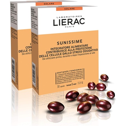 

Солнцезащитные капсулы Sunissime Anti-Aging 60 капсул Lierac