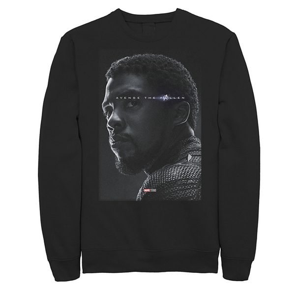 

Толстовка Big & Tall Marvel Avengers Endgame Black Panther Avenge the Fallen Licensed Character, Черный, Толстовка Big & Tall Marvel Avengers Endgame Black Panther Avenge the Fallen Licensed Character