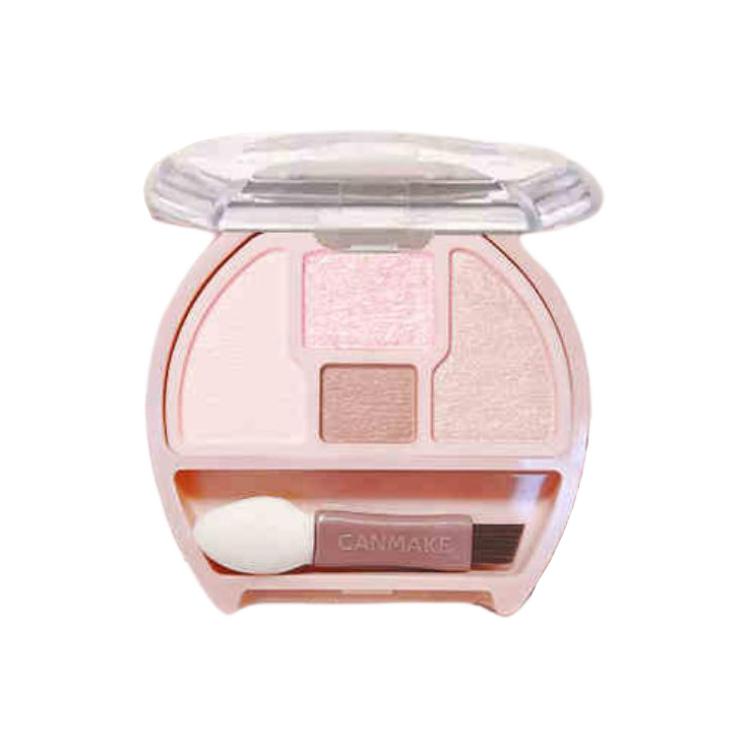 

Палетка теней для век Shimmer Highlighter 4 цвета подчеркивает глаза легко растушевывается стойкая 1,4 г CANMAKE