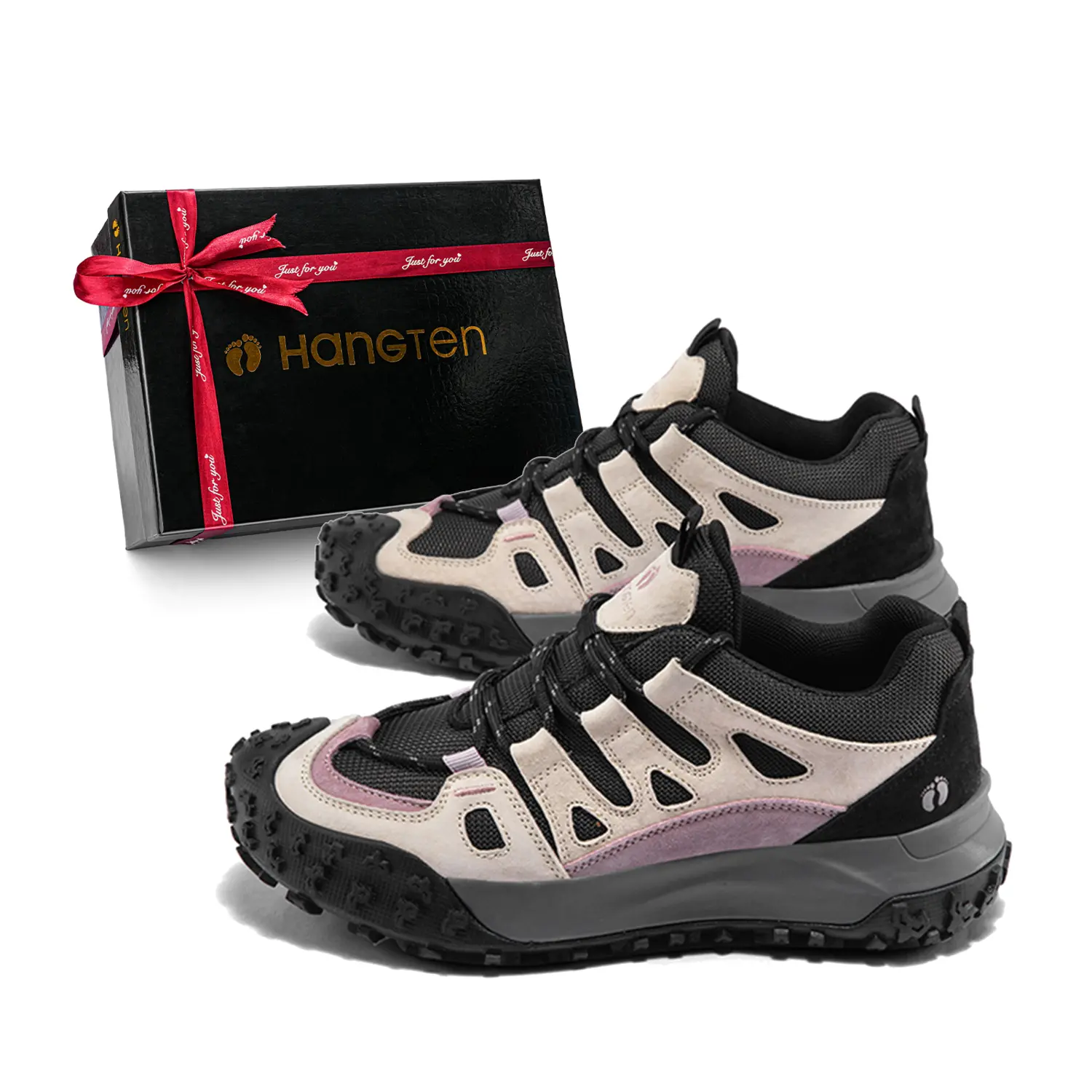 

HANG TEN Низкие походные туфли женские Black Raspberry Purple, цвет Black Raspberry Purple