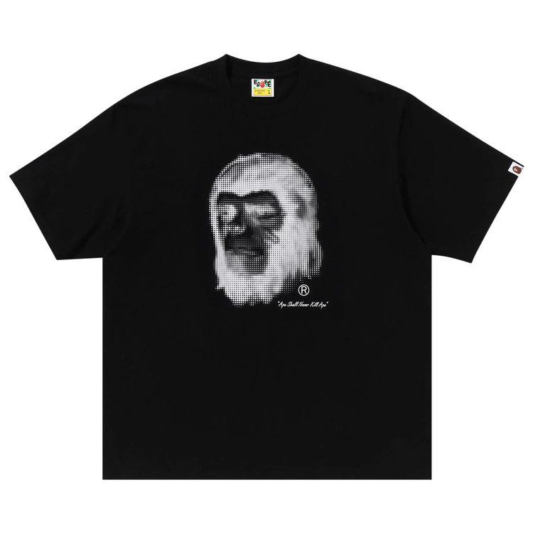 

Футболка BAPE Pixel Comic Ape Head Relaxed Fit Tee, Black