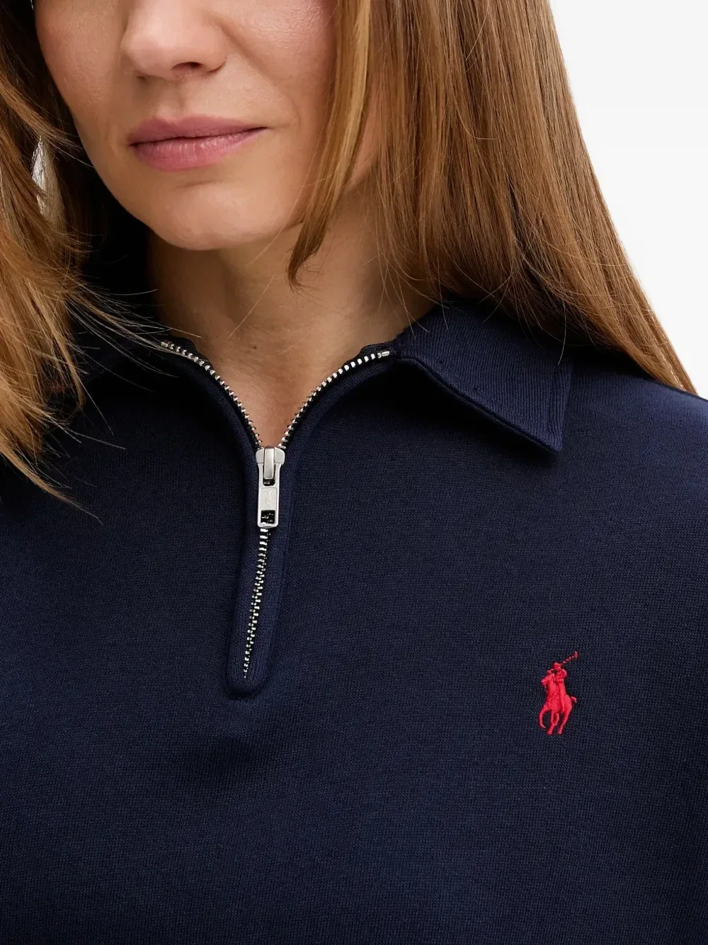 Толстовка с вышивкой POLO RALPH LAUREN, синий — фото 4