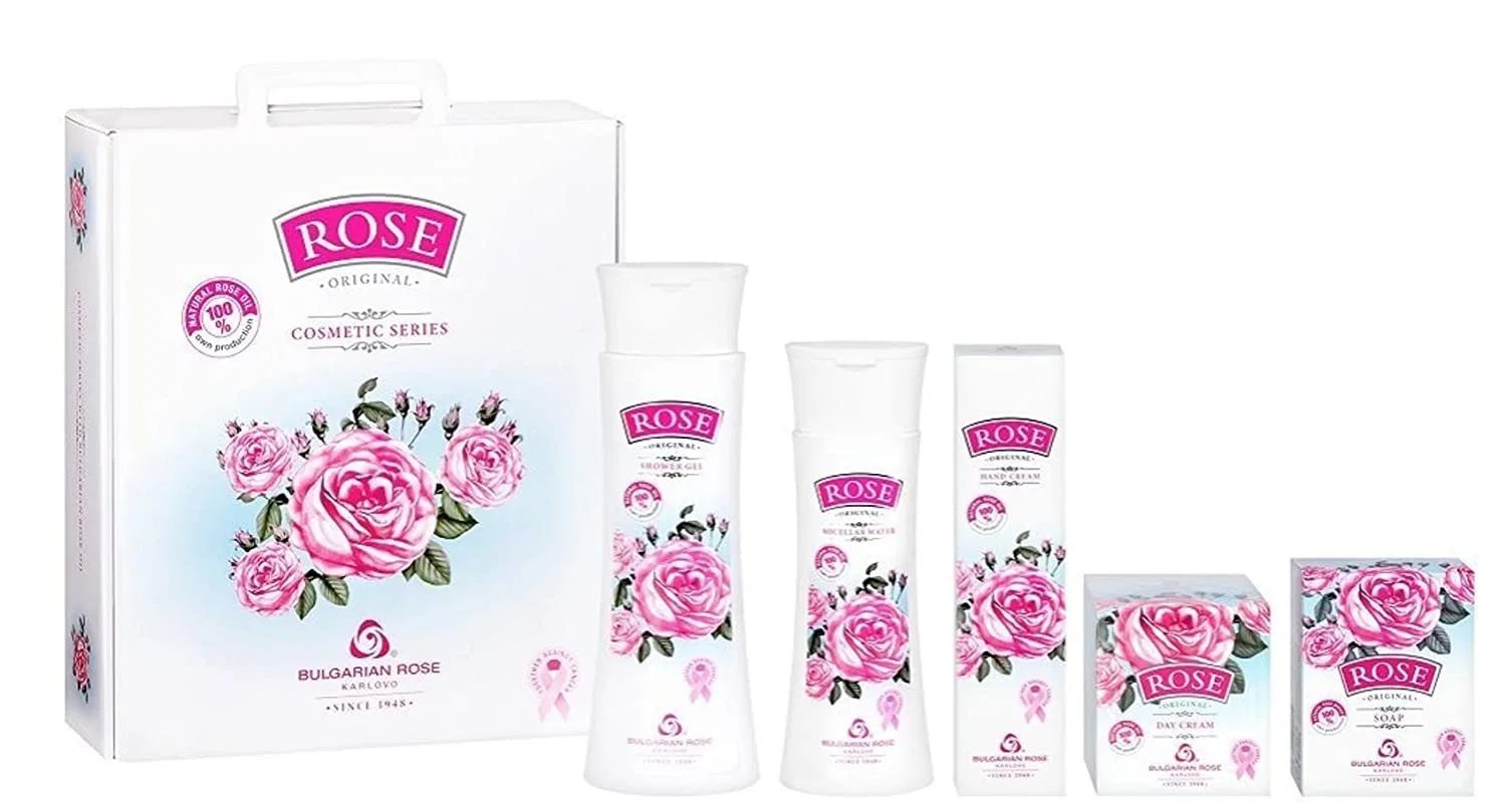 Подарочный набор Rose Original от Bulgarian Rose, 5 предметов Bulgarian Rose Karlovo