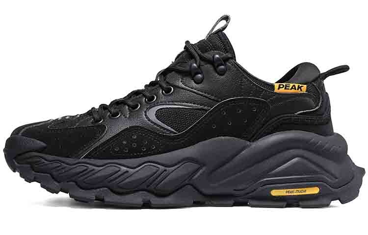 

Кроссовки мужские Chunky с низким верхом, черные/оранжево-желтые Peak, Черный, Кроссовки мужские Chunky с низким верхом, черные/оранжево-желтые Peak