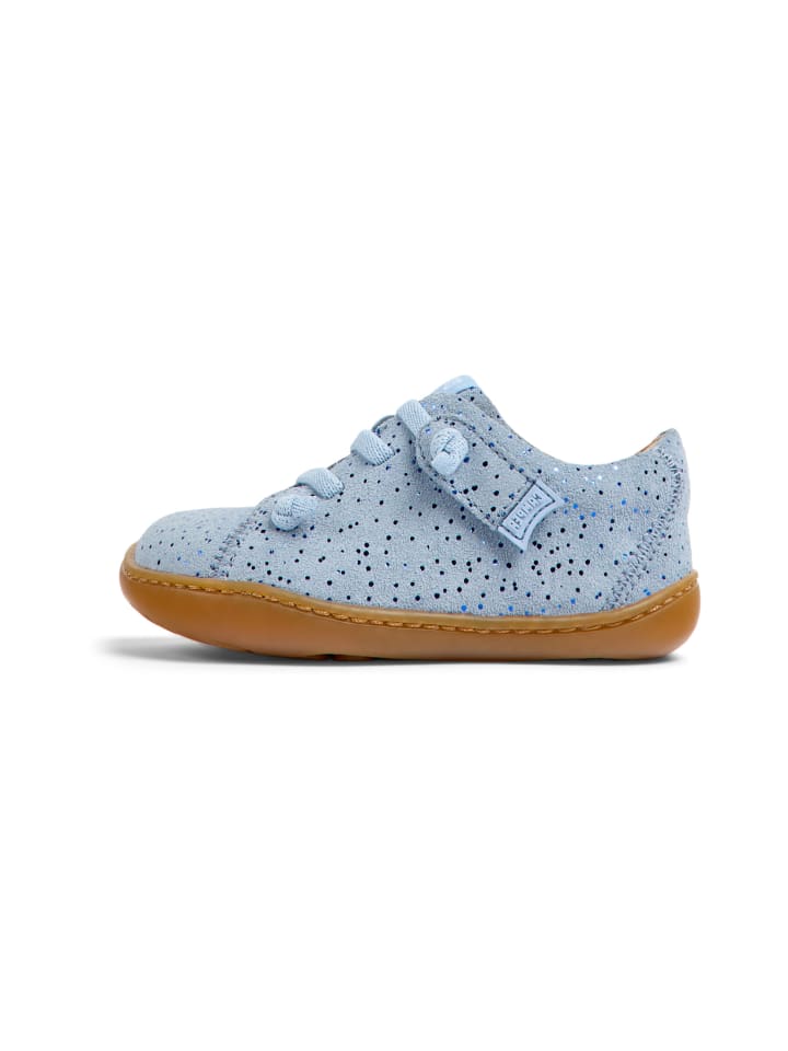 

Кроссовки на шнуровке Camper Sneaker Peu Cami, светло-синий