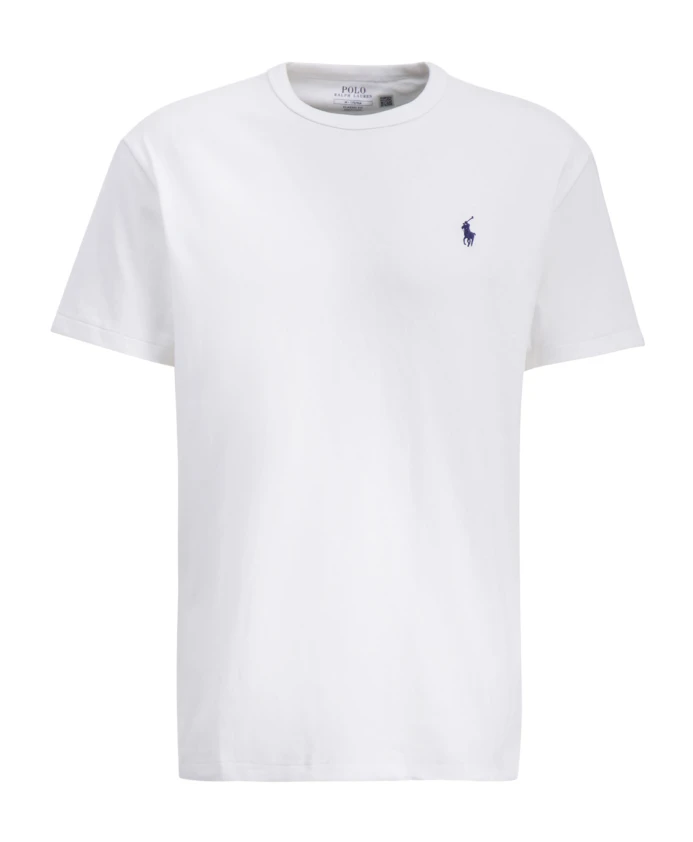 

Хлопковая футболка оверсайз Polo Ralph Lauren, белый