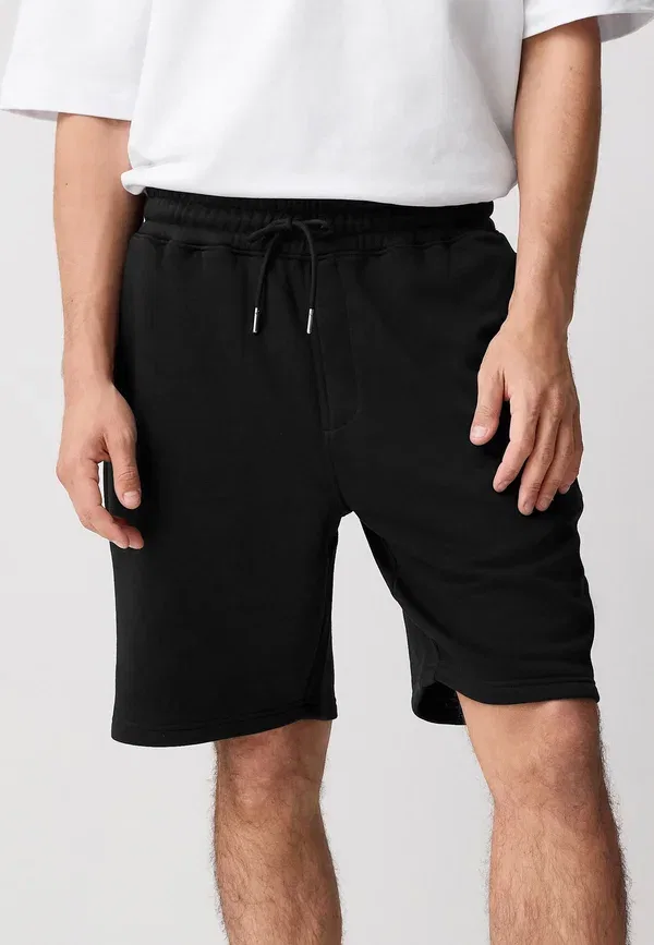 Тренировочные штаны Regular fit brushed zip Next, черный — фото 3