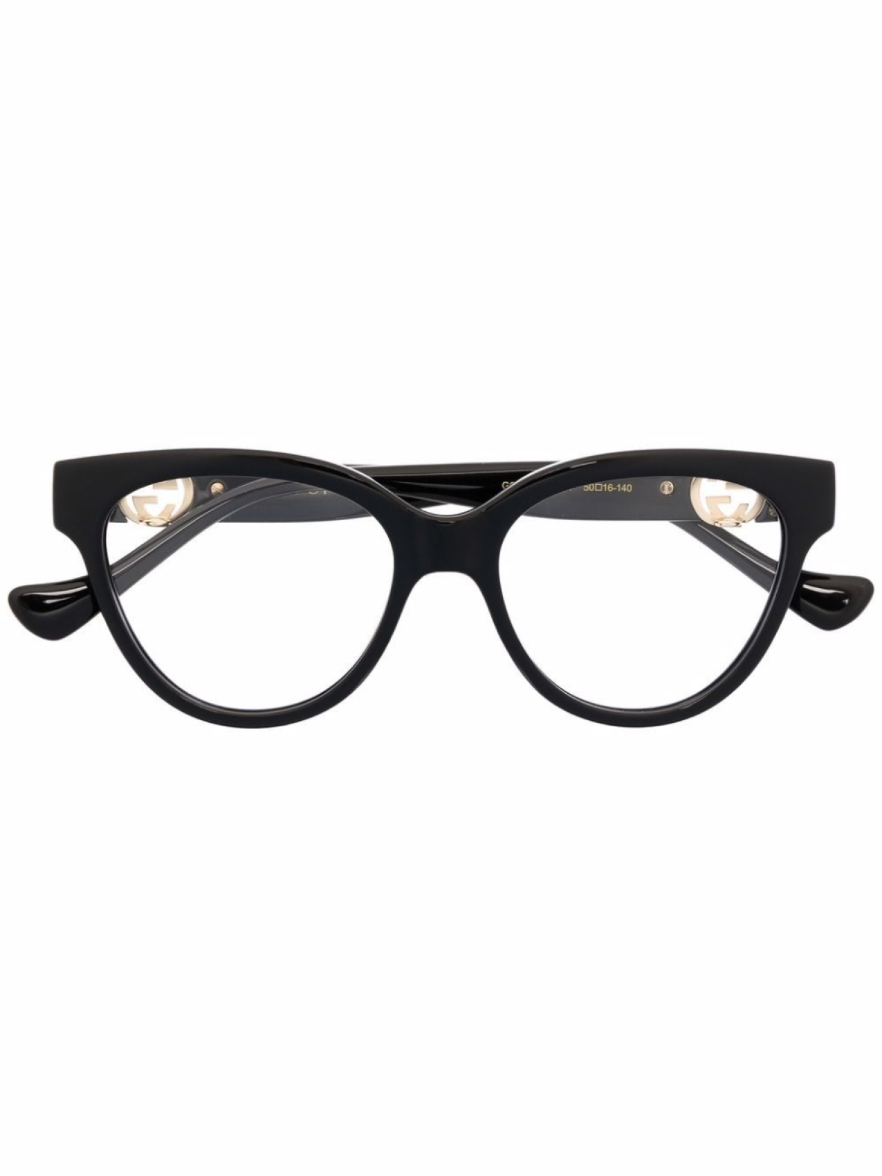 

Gucci Eyewear очки с логотипом, черный