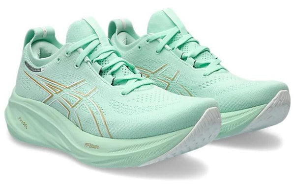 Кроссовки gel-nimbus 26 wide 'mint tint' Asics, зеленый — фото 4