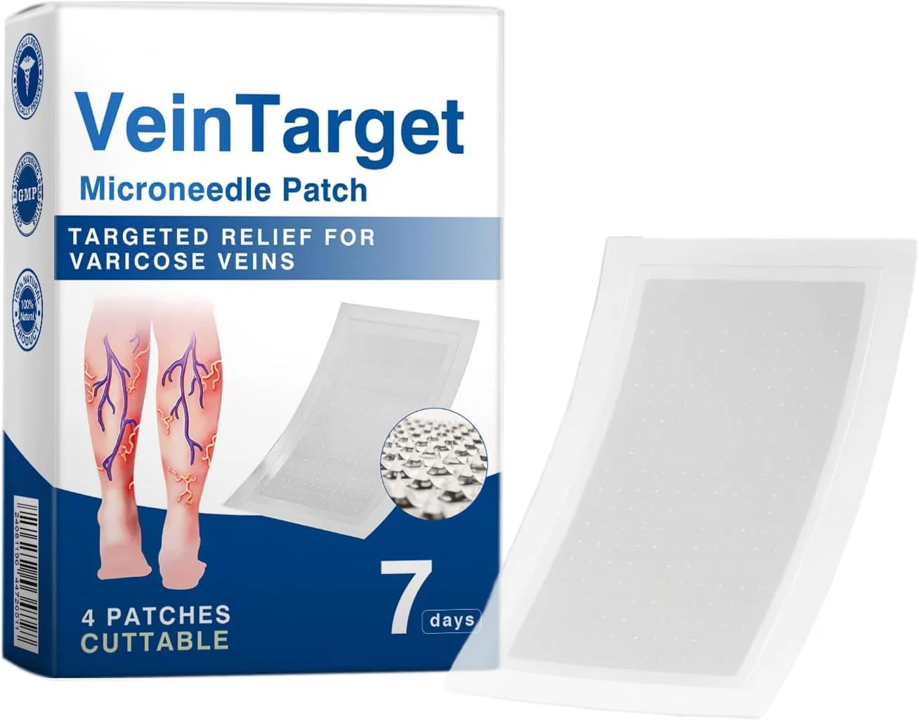 Нано-микроигольные пластыри для ног Venöses Relaxans Odjoy-Fan, D