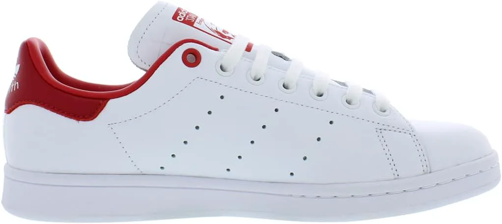 Мужские кроссовки Adidas Originals Stan Smith, белый/красный — фото 3