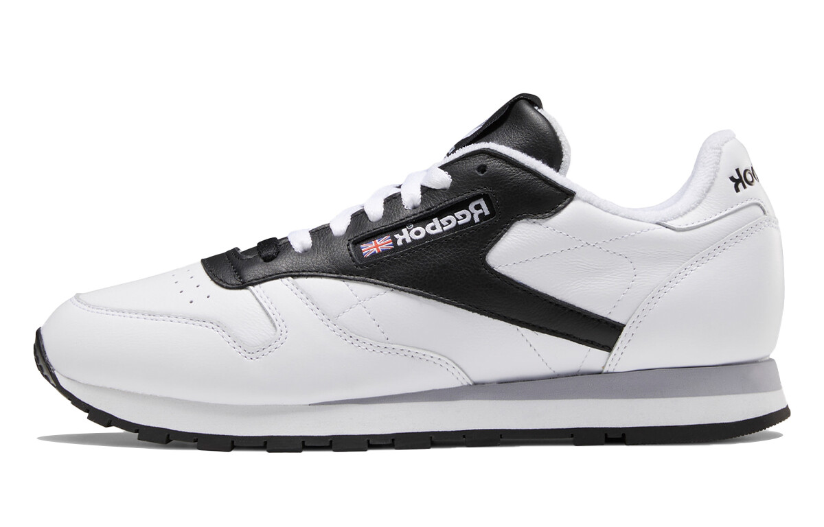 

Кроссовки Reebok Classic Leather Black White Shoes/Sneakers