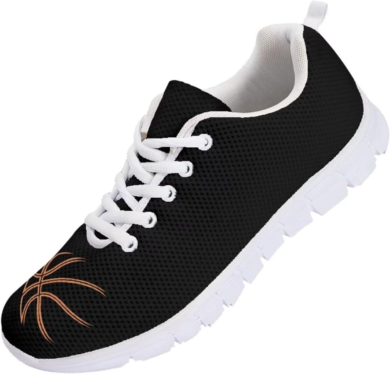 

Мужские кроссовки Funnydude Cool Print для бега и тренировок, спортивные сникерсы, легкие, дышащие, с сеткой, Basketball