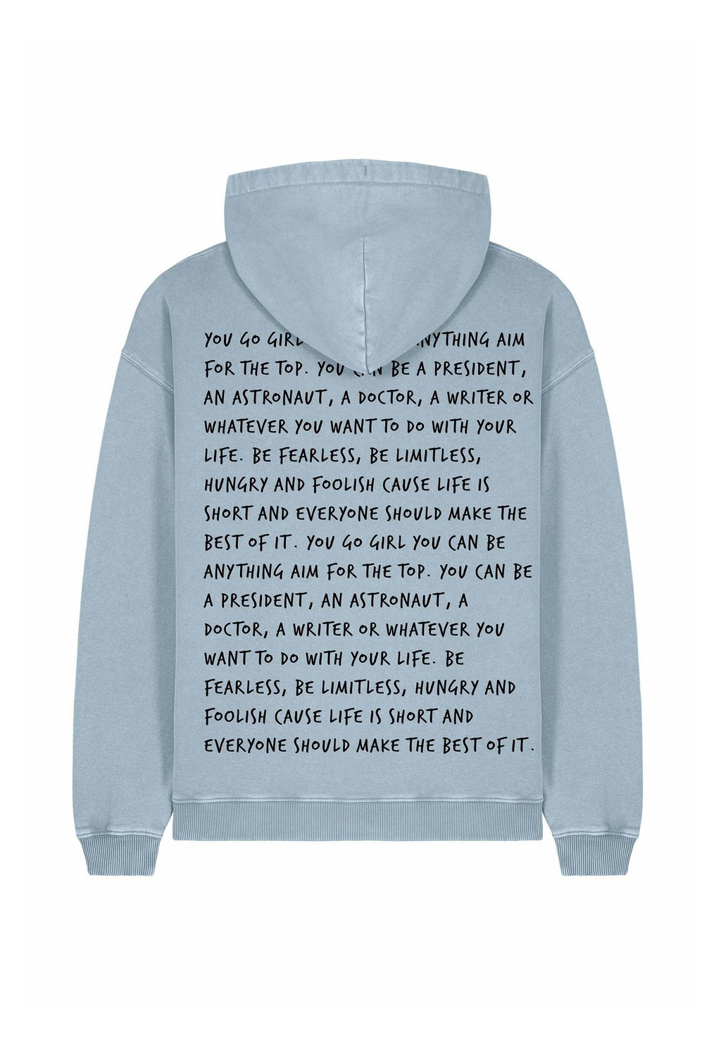 

Толстовка с капюшоном YOU GO VINTAGE - Sweatshirt Mira Paris, светло-голубой
