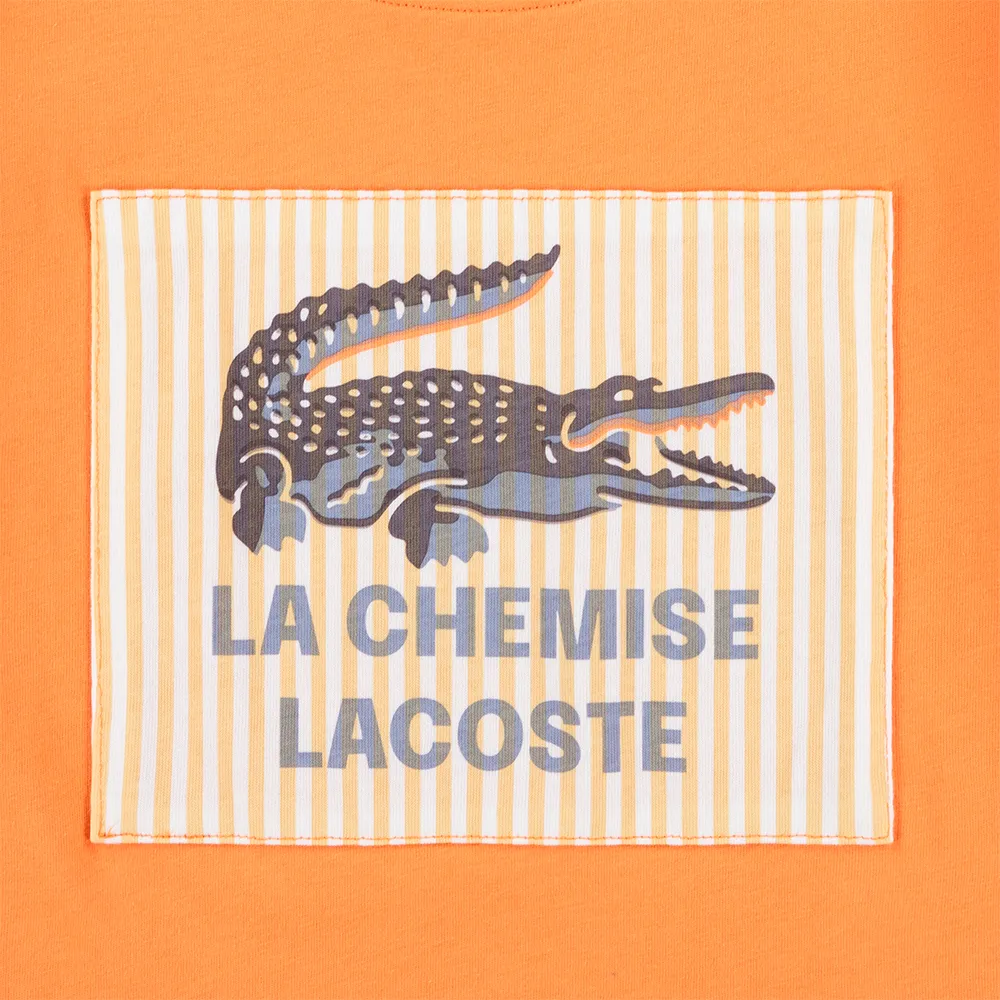 Футболка с коротким рукавом Lacoste 947553, оранжевый — фото 3