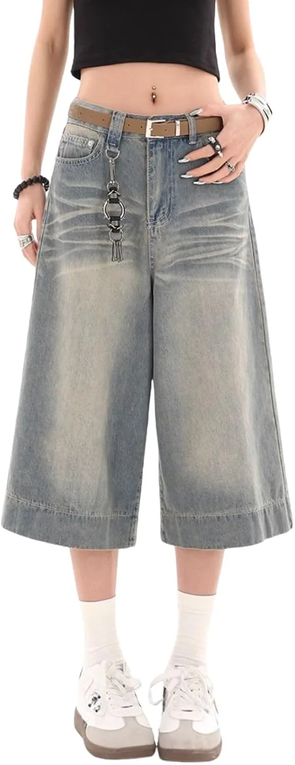 

Багги джинсы с широкими штанинами и низкой посадкой Chmnigma