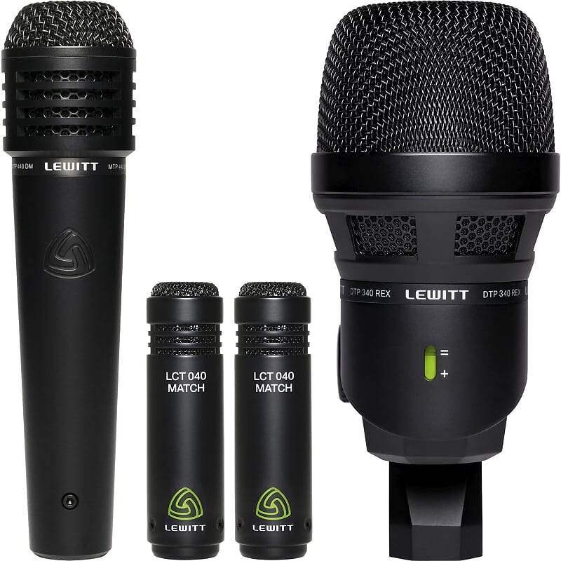 

Комплект барабанных микрофонов Lewitt LCT 040 MATCH Small Diaphragm Cardioid Condenser Microphone Stereo Pair