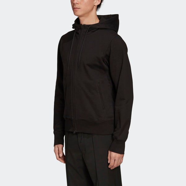 Толстовка men's y-3 zipper logo classic black Adidas, черный — фото 4