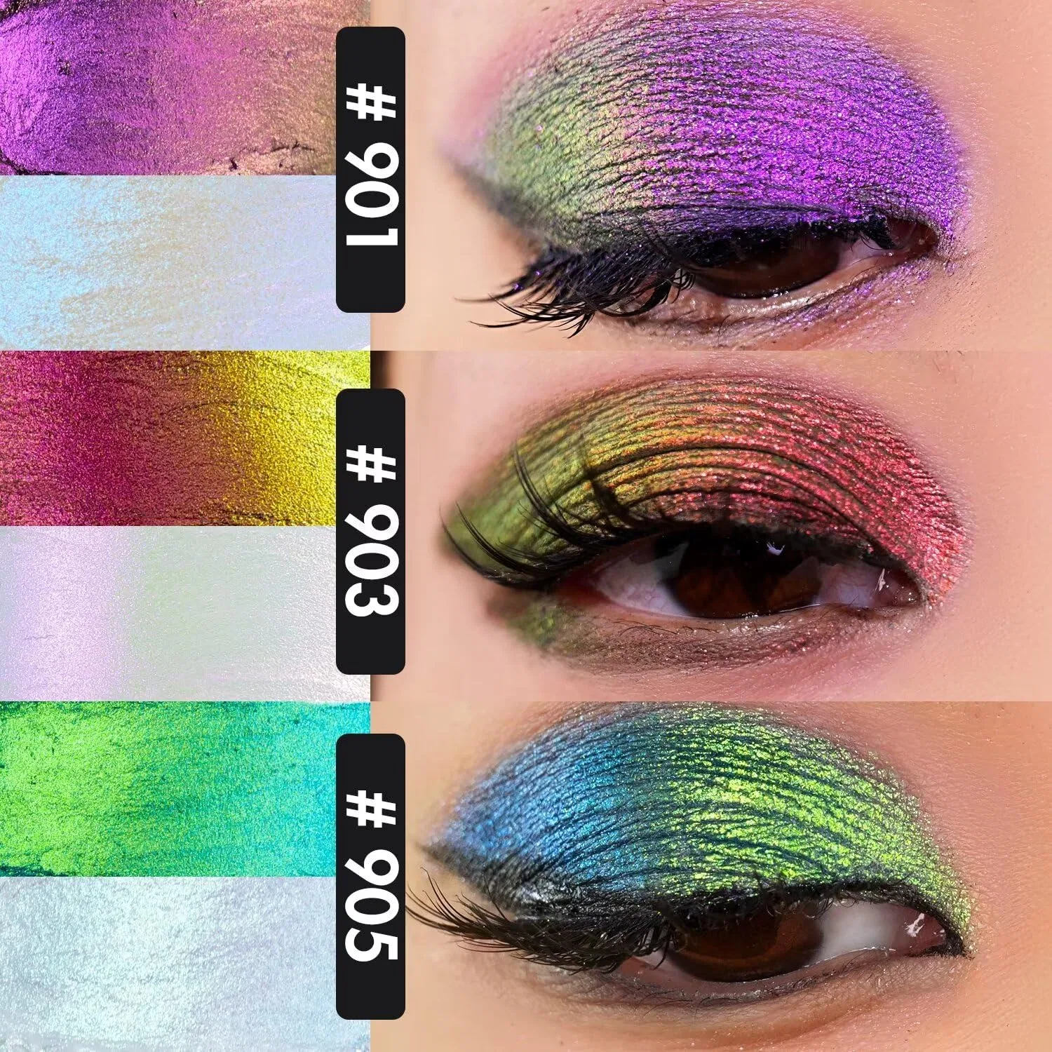 Многохромные кремовые тени-карандаш 2-в-1 «SET1-901/903/905» от CHARMACY Charmacy, Set1-901/903/905 — фото 2