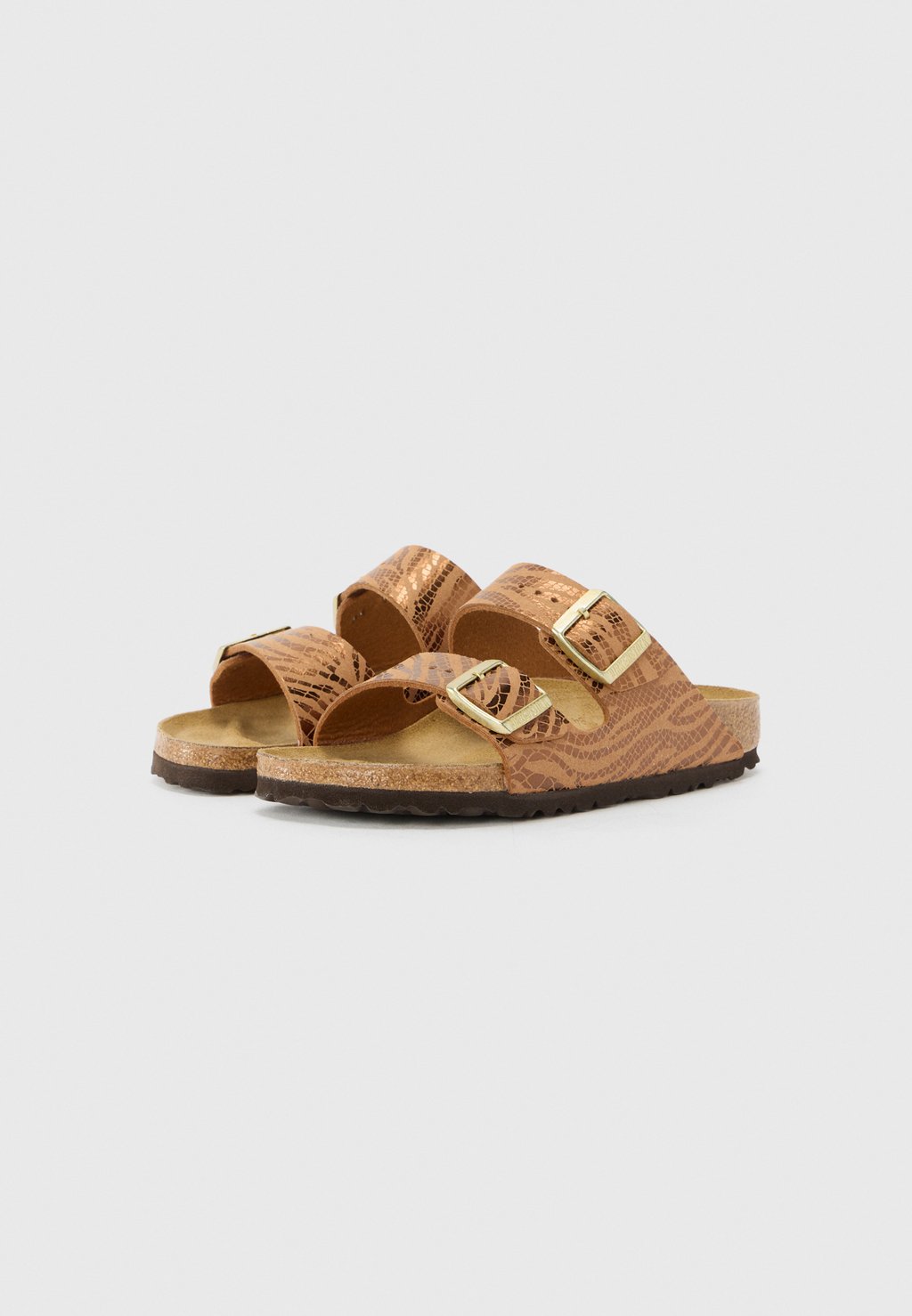 Сандалии ARIZONA SYN SOFT ZEBRA NARROW Birkenstock, светло-коричневый — фото 4