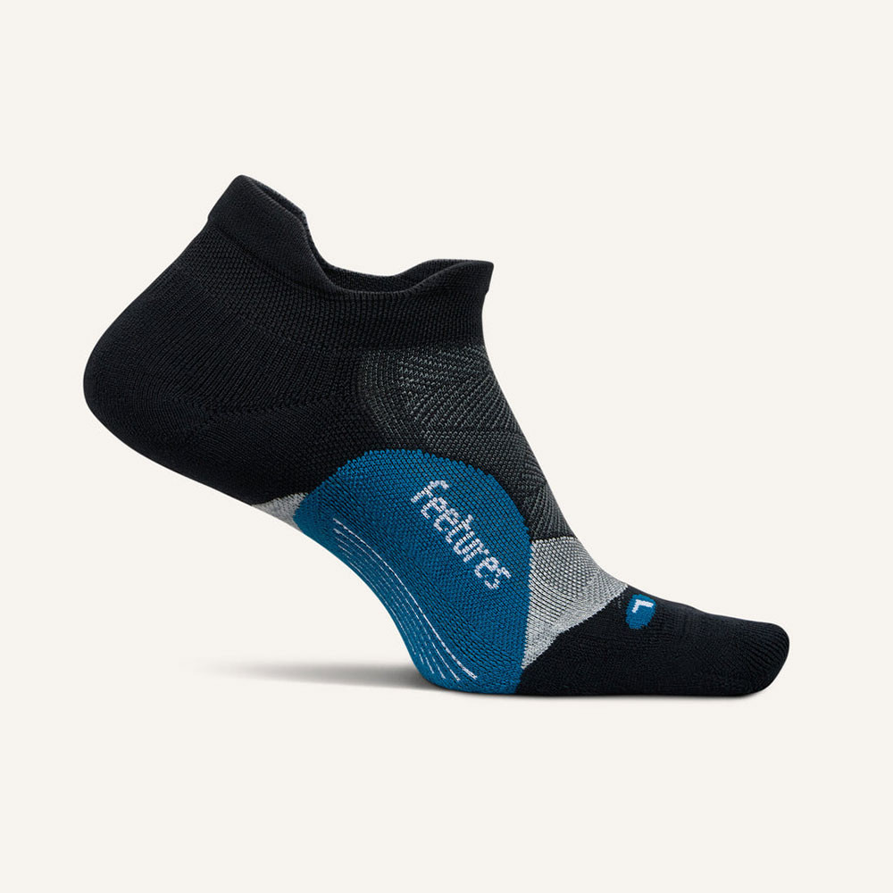 

Беговые носки Feetures Elite Light Cushion No Show Tab (для взрослых) - лето 2025 года, Black Sea