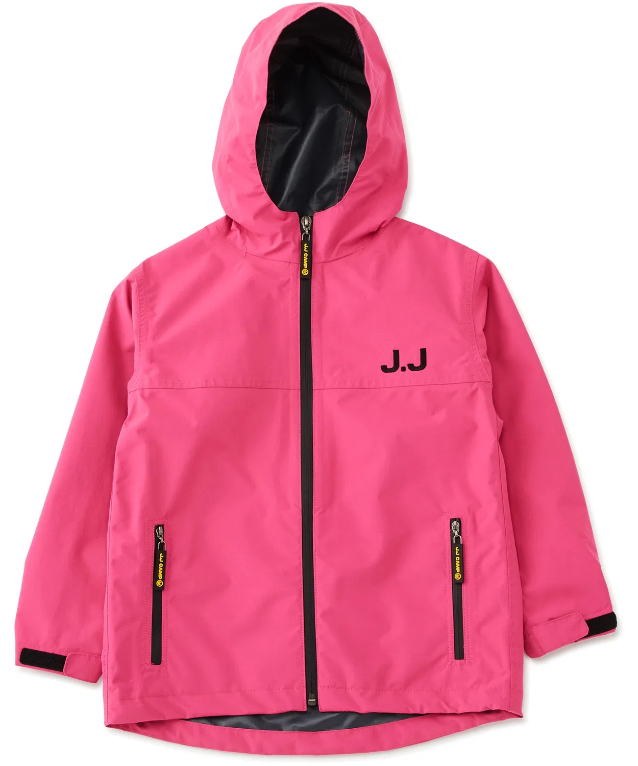 Ветровка J.J camp kokage из нейлона, розовая