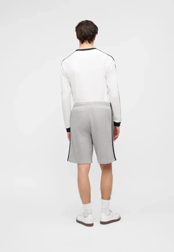 Шорты Adidas Originals, средне-серый меланж/черный — фото 4