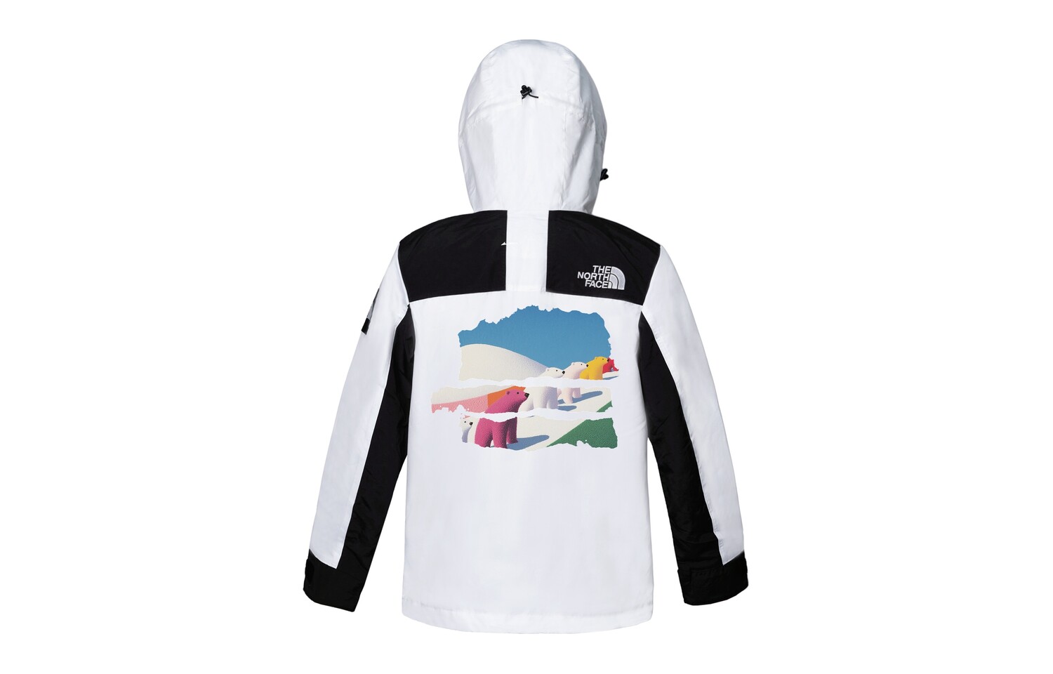 

Ветровка куртка унисекс белый The North Face