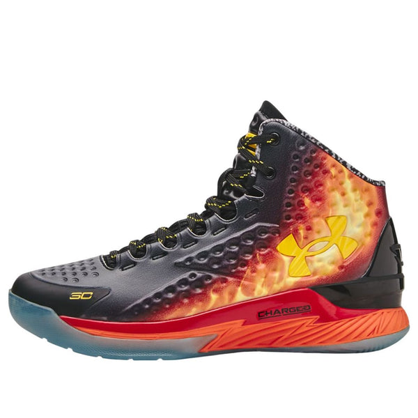 

Кроссовки curry 1 retro 'curry jam' Under Armour, черный