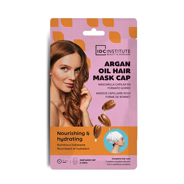 

Восстанавливающая маска для волос Argan Oil Hair Mask Cap Idc Institute, 40 ml