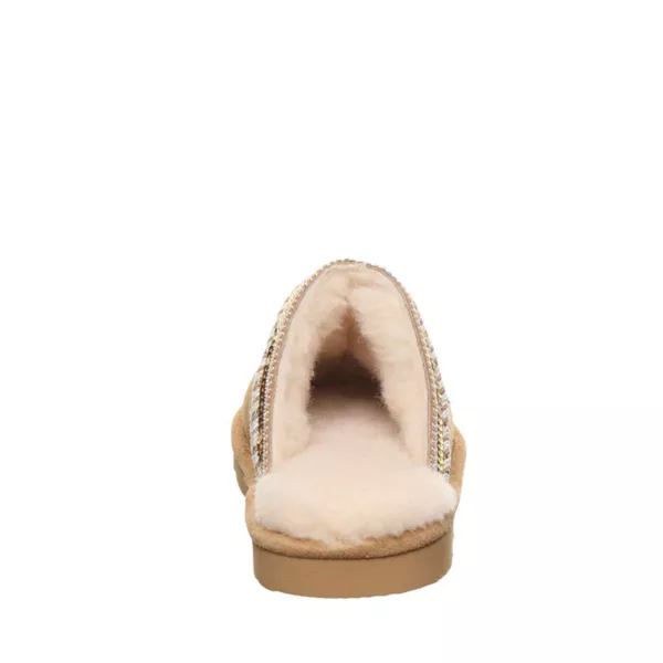 Женские тапочки Tanya с отделкой пайетками Bearpaw, цвет iced coffee — фото 3