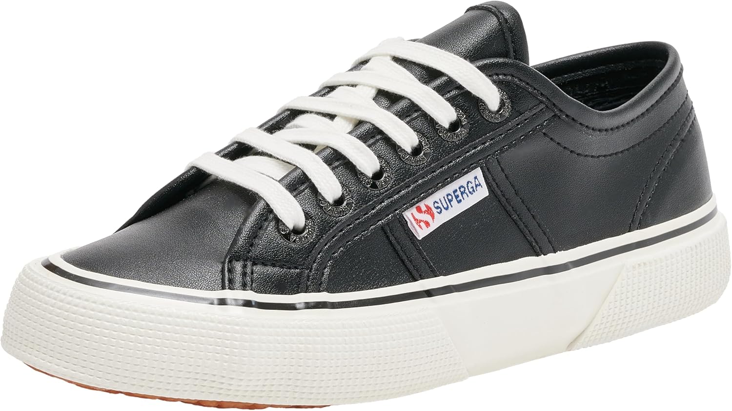 

Мужские низкие туфли Оксфорд SUPERGA, слоновая кость/белый/черный