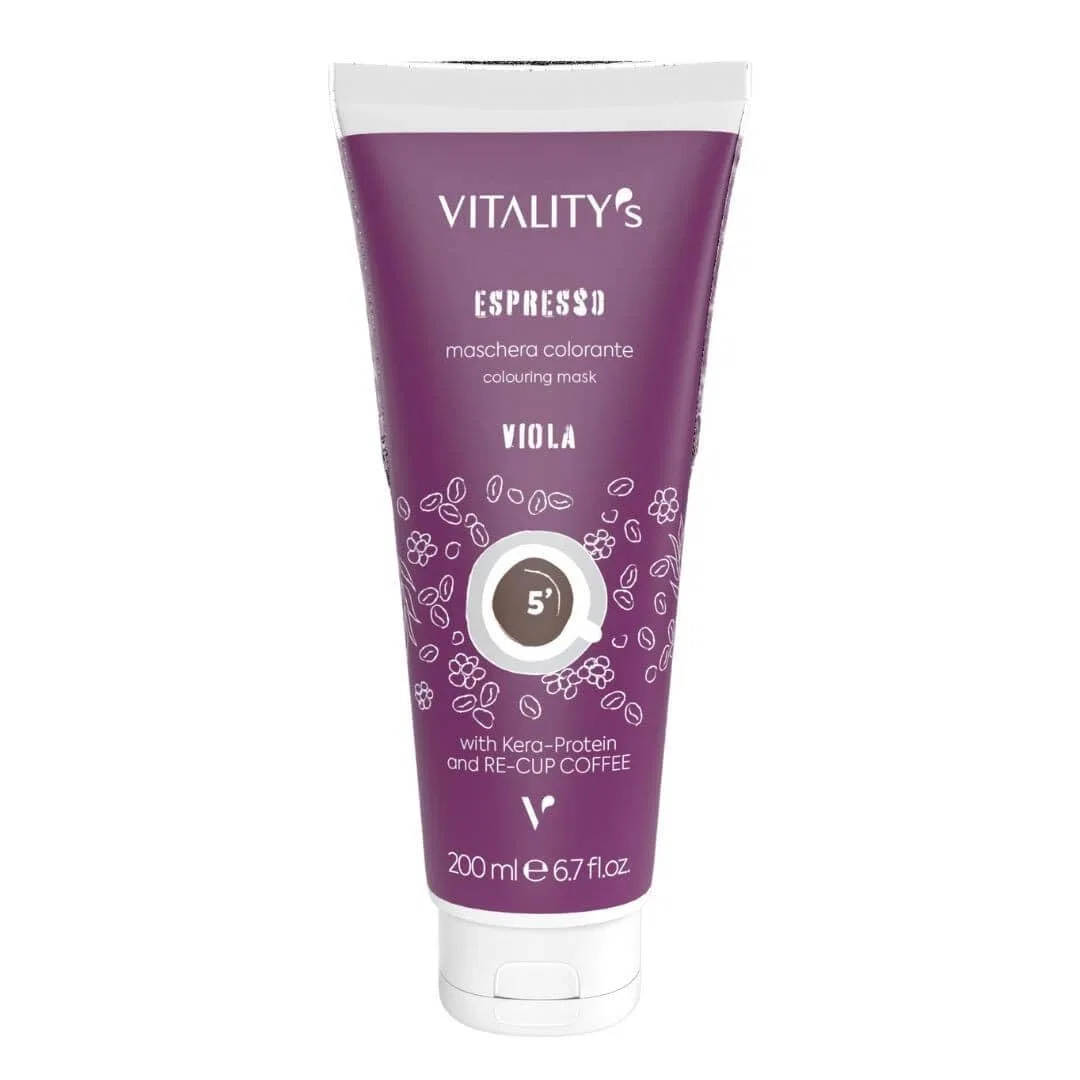 Бальзам-краска для волос «Espresso Violet» 200 мл от Vitalitys Vitality'S By Farmen