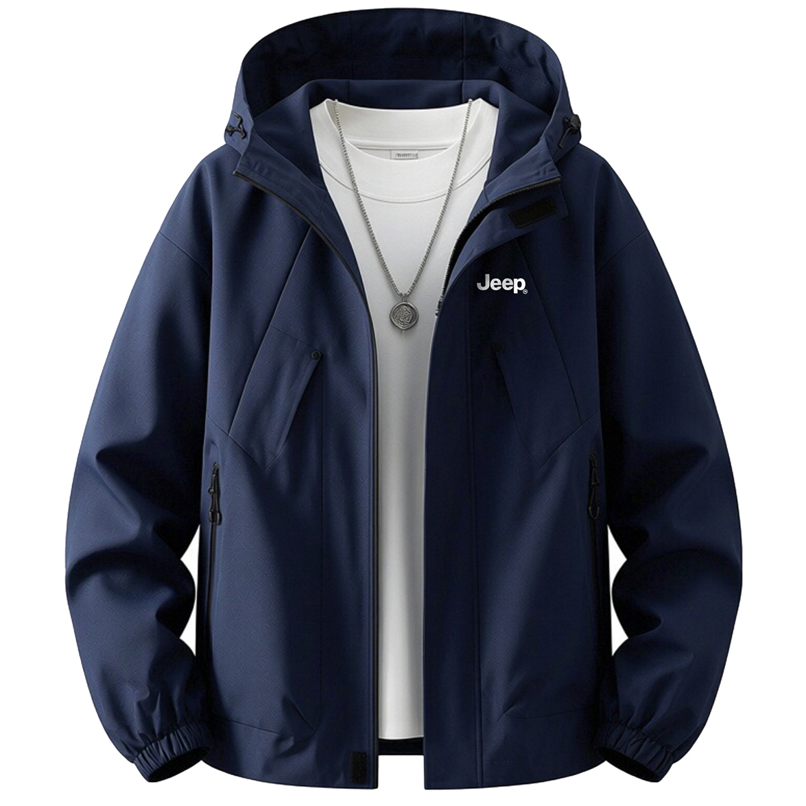 

Куртка Unisex Hooded Moderate Pilot Jeep, темно-синий