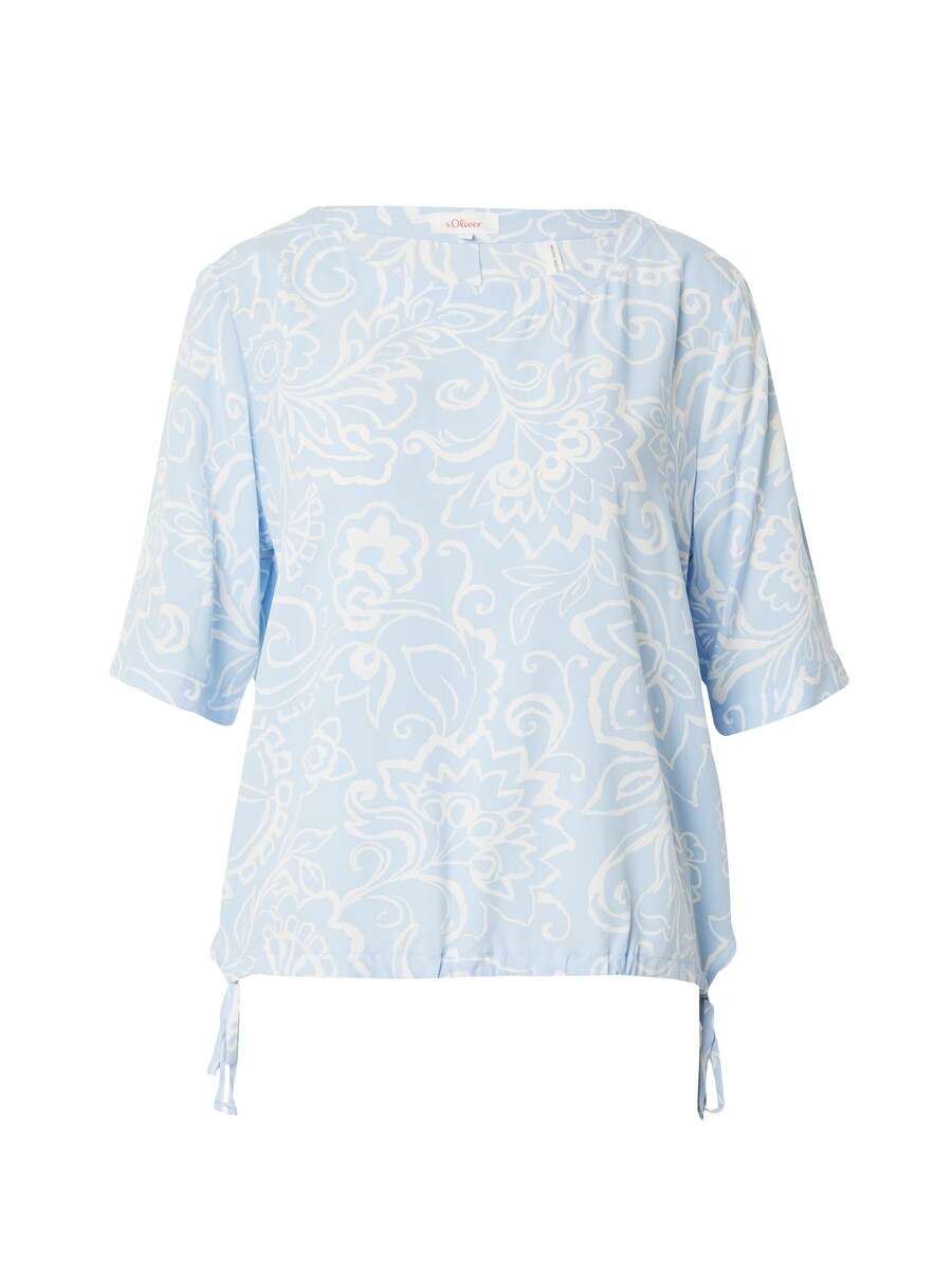 

Блузка с коротким рукавом s.Oliver Blouse, светло-синий