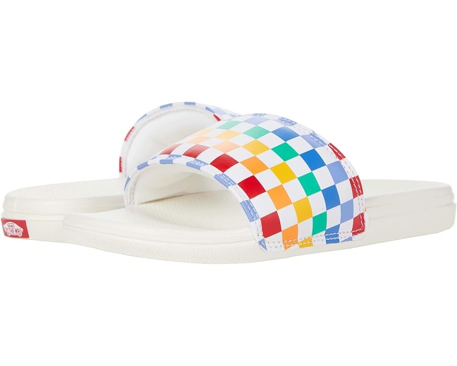 

Сандалии Vans La Costa Slide-On, цвет Rainbow/Marshmallow