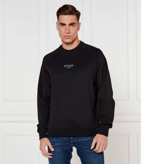

Переливающийся свитер Regular fit Guess Jeans, черный