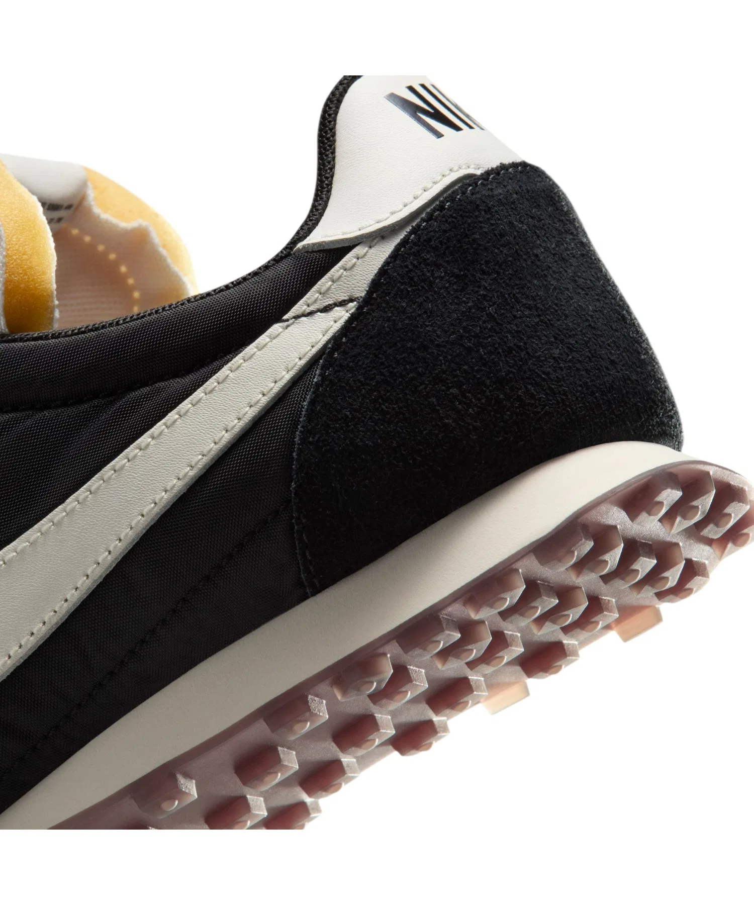 Мужские кроссовки NIKE WAFFLE RACER чёрные — фото 3