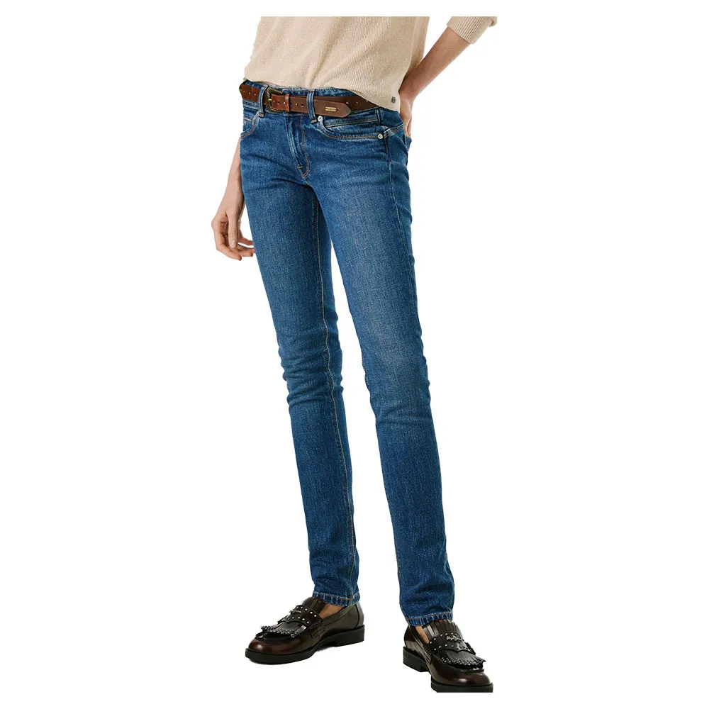

Джинсы Pepe Jeans Brooke Slim Iconic low waist jeans, синий