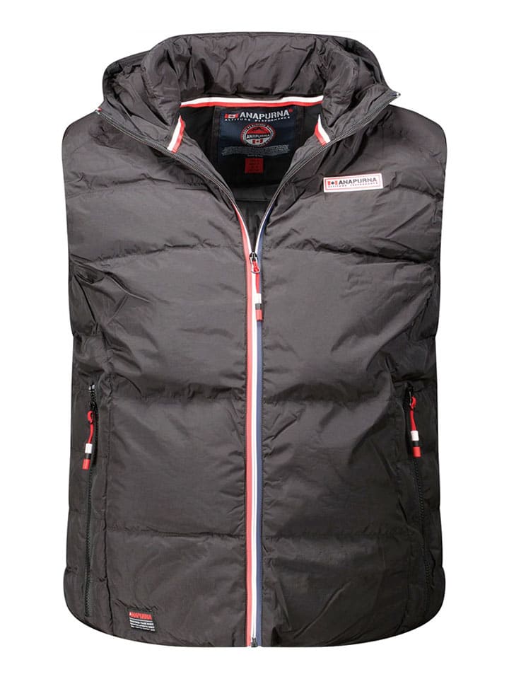 

ANAPURNA Стеганый жилет "Витоана" черного цвета