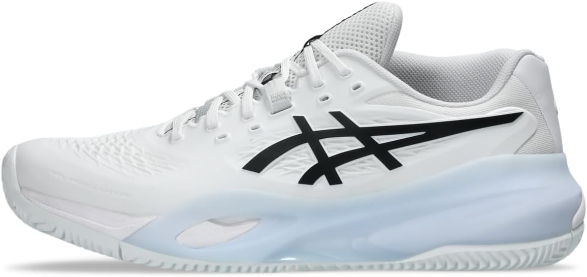 

Мужские теннисные кроссовки ASICS Gel-Resolution X для игры на глине, белый/черный